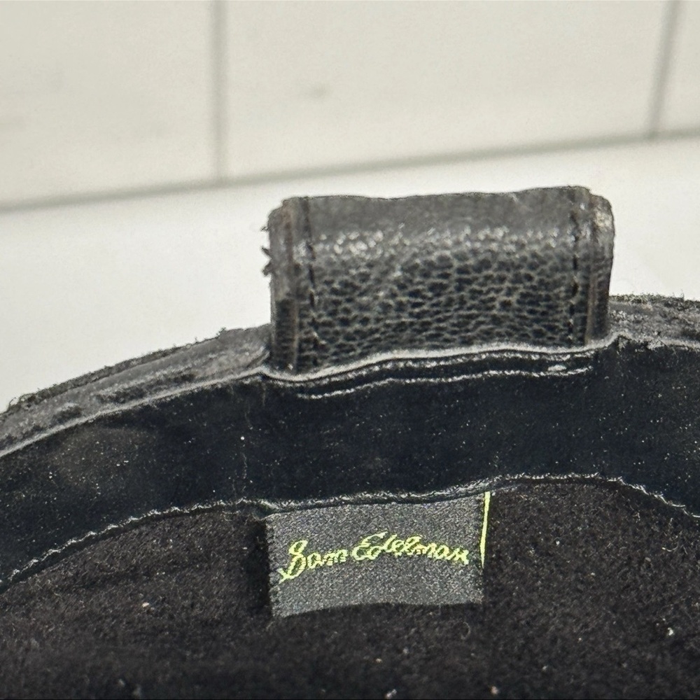 Sam Edelman Snakeskin Print Ankle Boots‎ Western Cowgirl Boho Rodeo Concert 6.5M - Picture 8 of 9